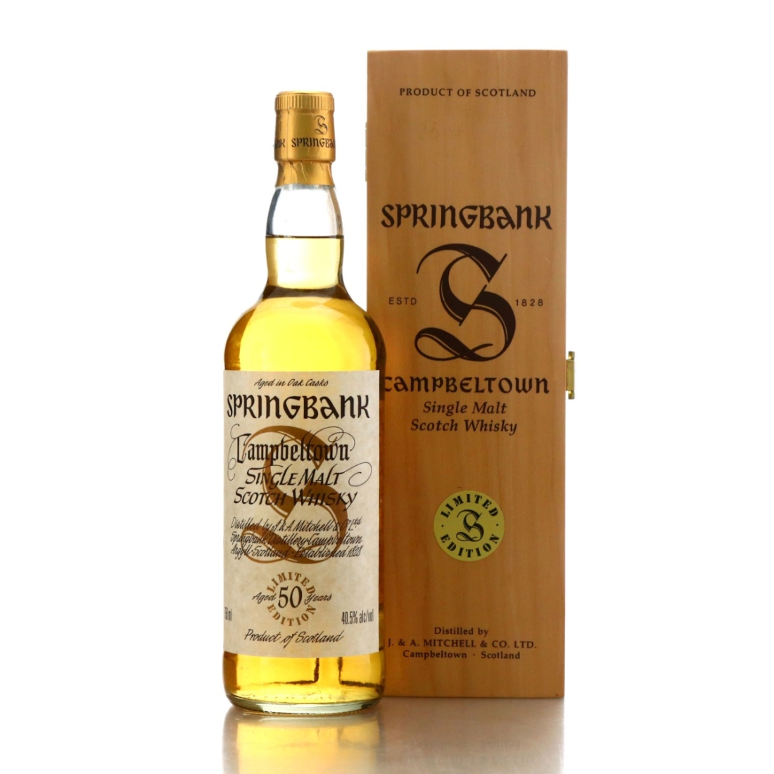 Springbank 50 Year Old Millennium Limited Edition 75cl / US Import
