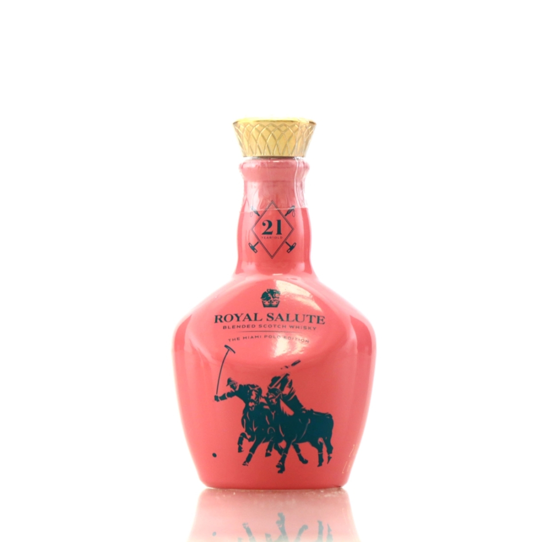 Chivas Royal Salute 21 Year Old Miniature / Miami Polo Edition
