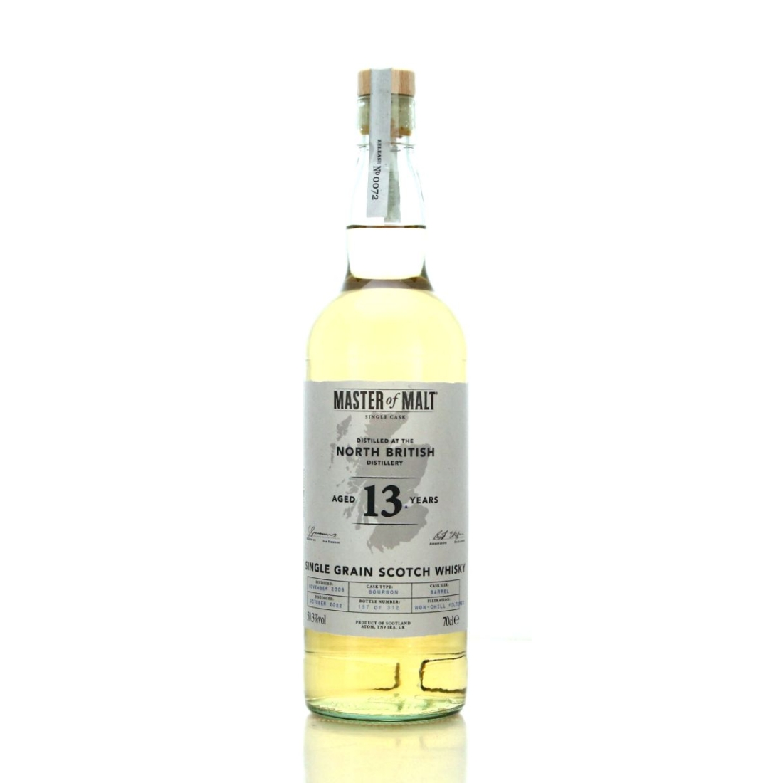 North British 2008 Master of Malt 13 Year Old