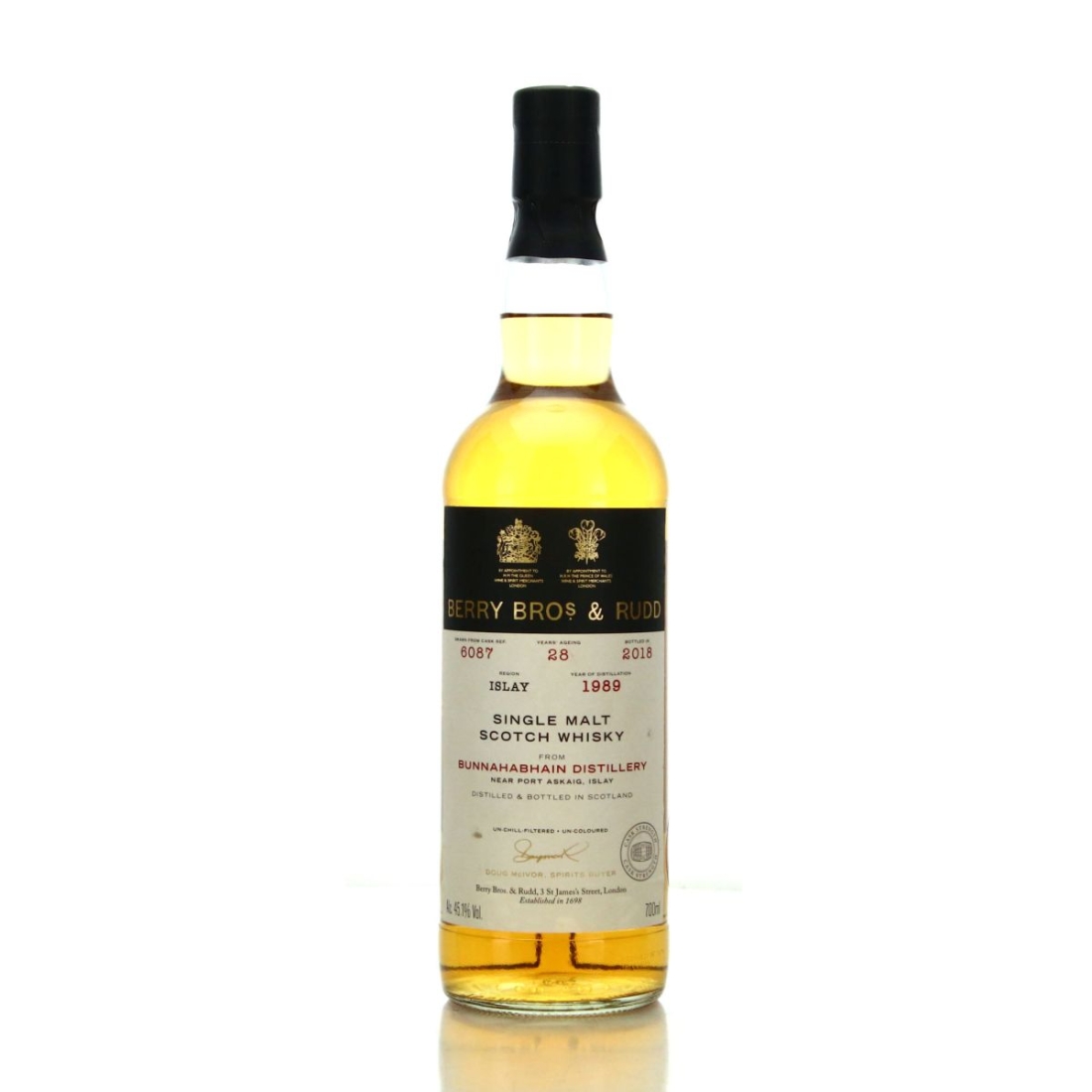 Bunnahabhain 1989 Berry Brothers and Rudd 28 Year Old