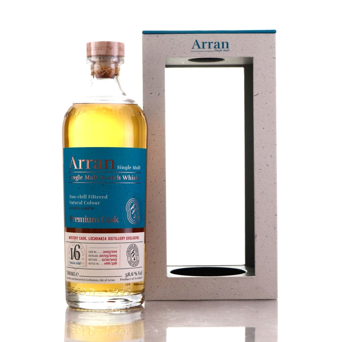Arran 2005 Single Bourbon Cask 16 Year Old #001
