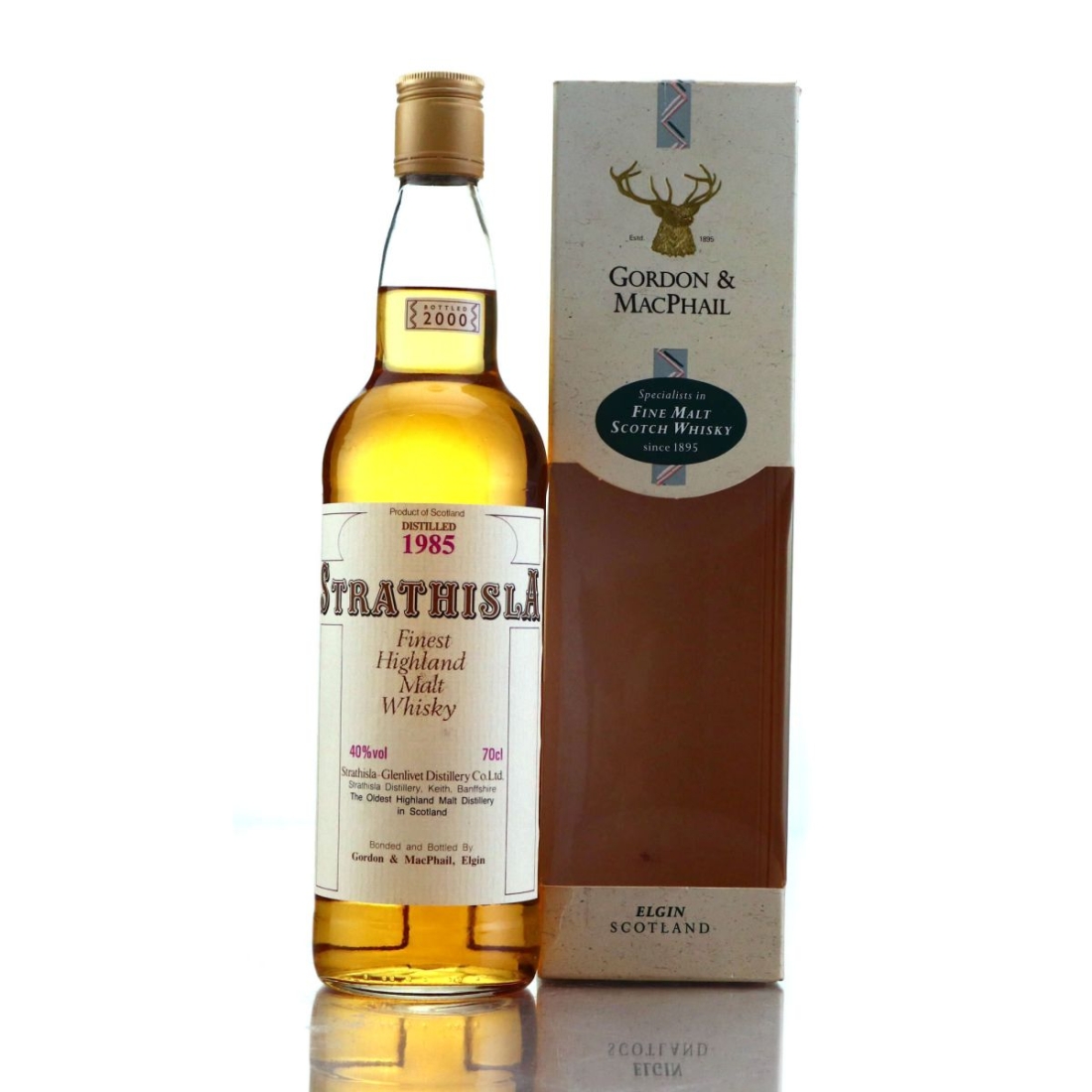Strathisla 1985 Gordon and MacPhail bottled 2000