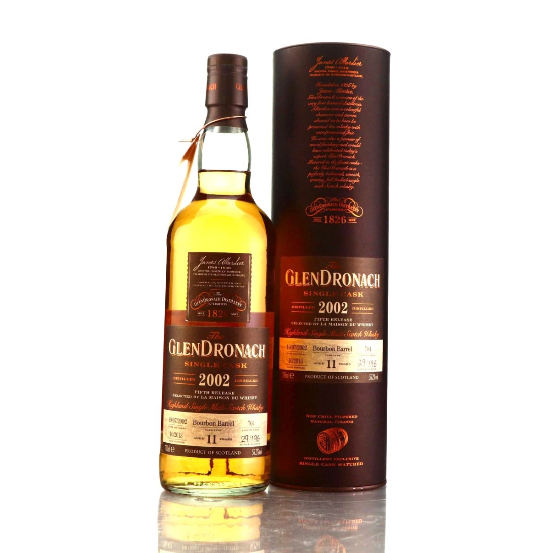 Glendronach 2002 Single Cask 11 Year Old #704 / LMDW