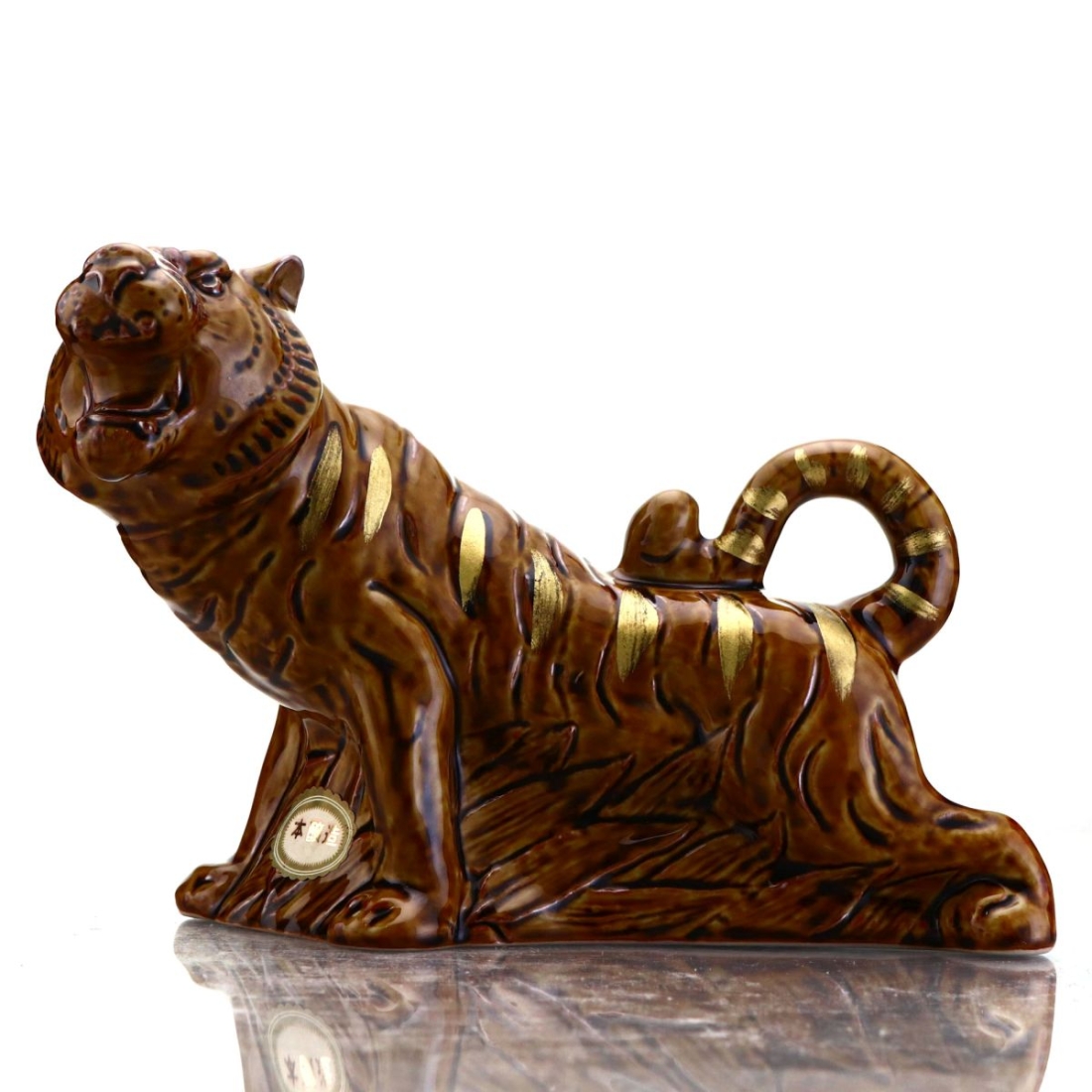 Wakakoma Honjozo Sake Tiger Decanter