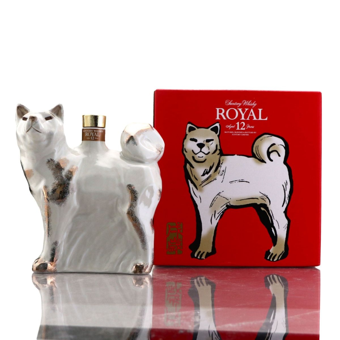 Suntory Royal 12 Year Old Zodiac Decanter 60cl / Year of the Dog 2006