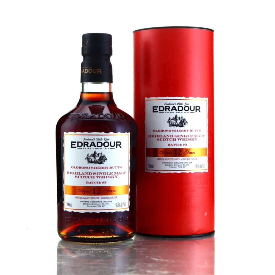 Edradour 12 Year Old Oloroso Sherry  / Batch #3