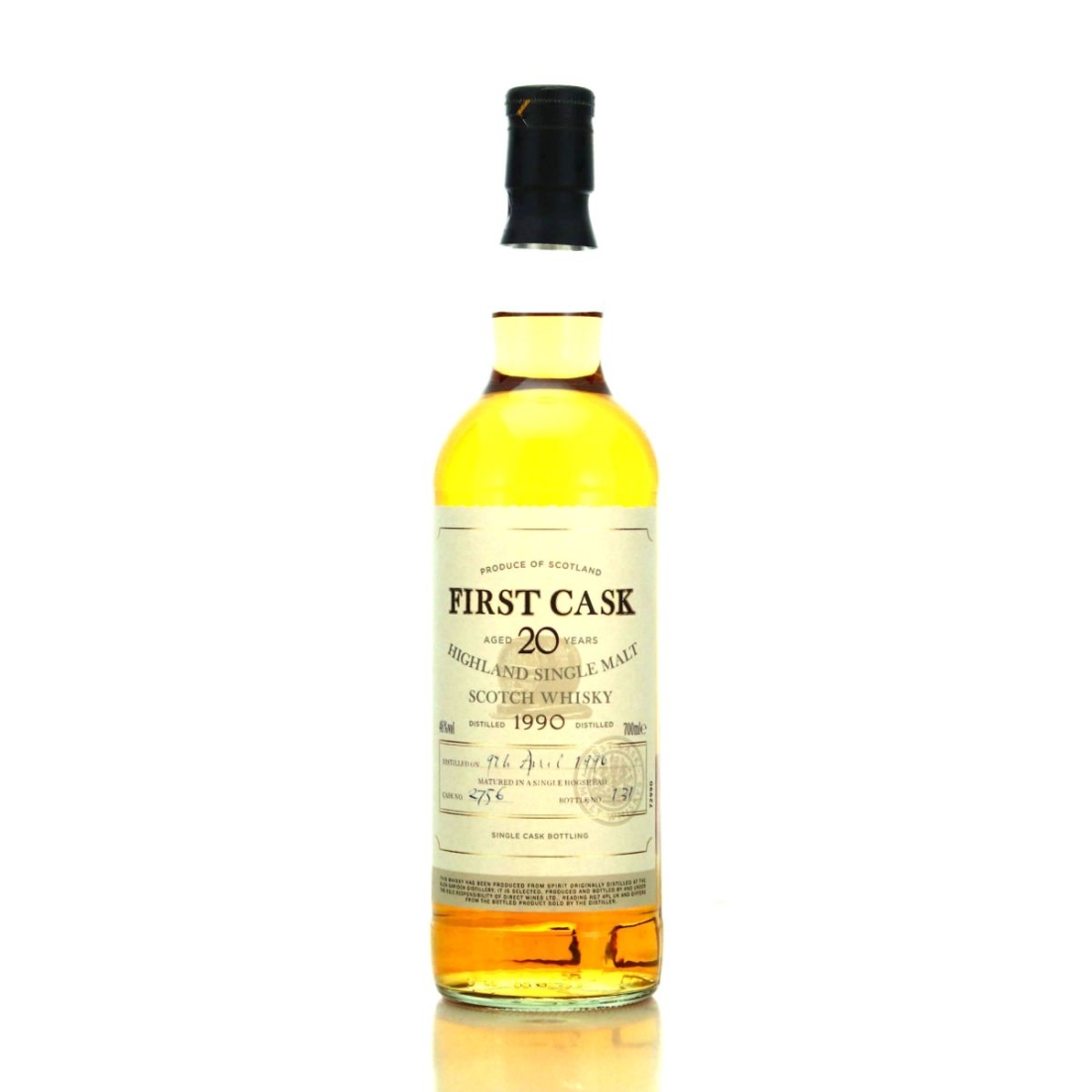 Glen Garioch 1990 First Cask 20 Year Old #2756