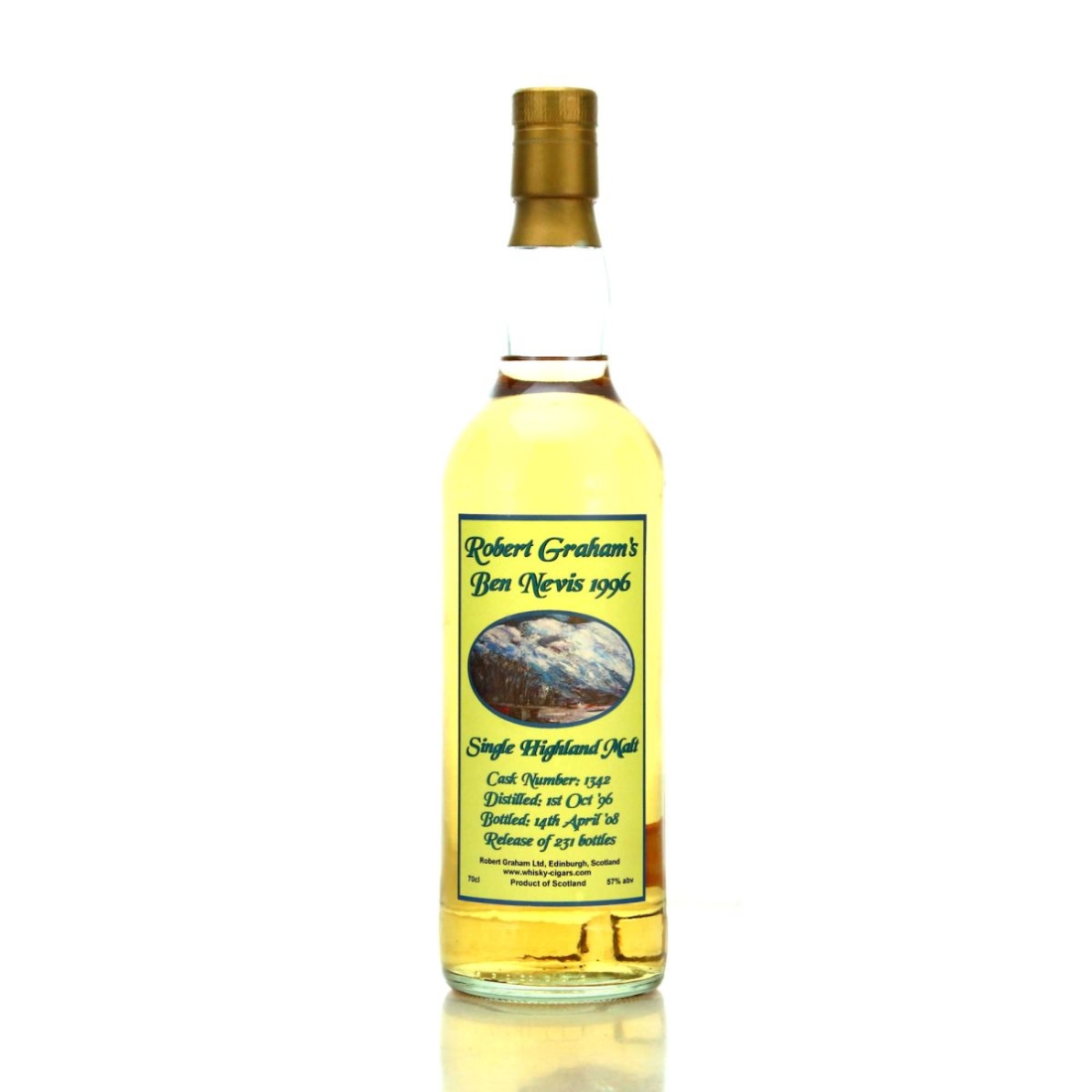 Ben Nevis 1996 Robert Graham Single Cask