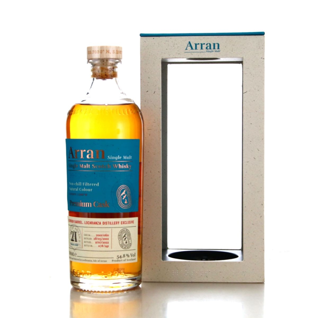Arran 2001 Single Bourbon Cask 21 Year Old #60 / Distillery Shop