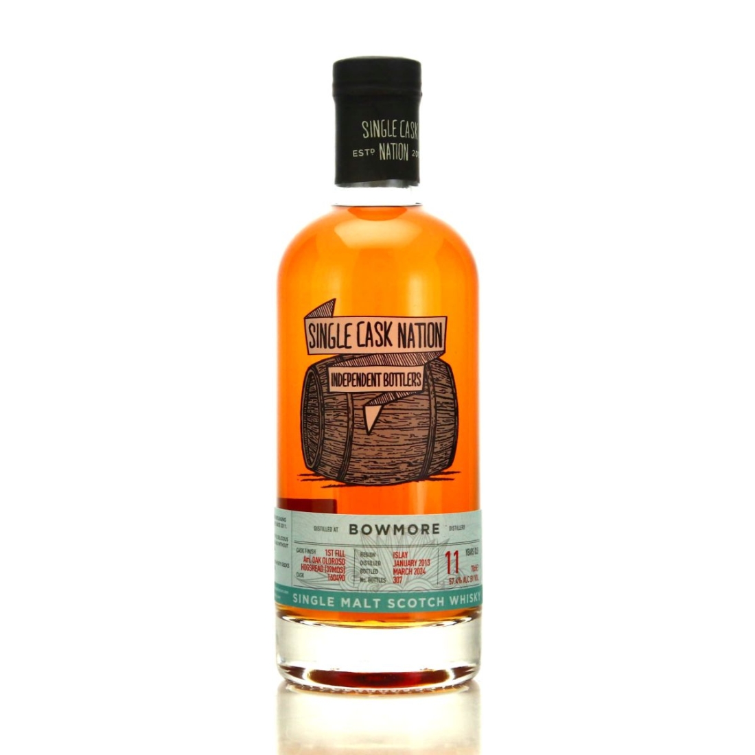 Bowmore 2013 Single Cask Nation 11 Year Old