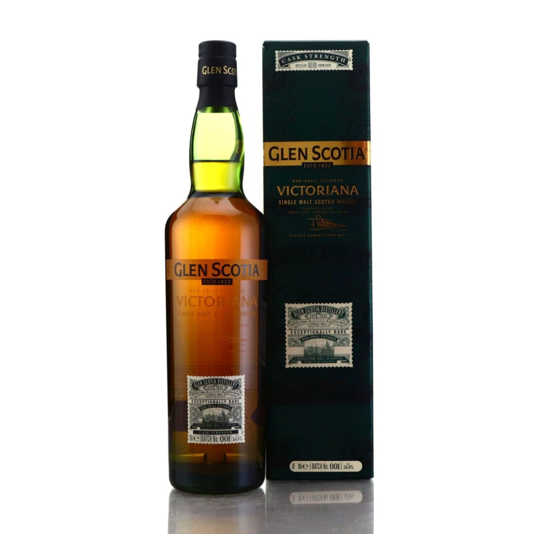Glen Scotia Victoriana Cask Strength 2018 / Batch #001