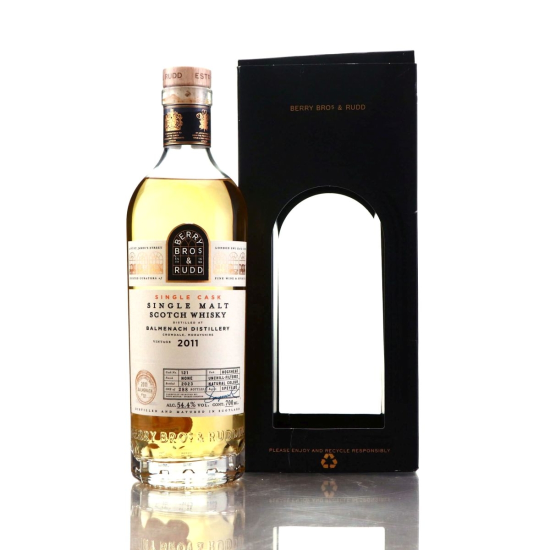 Balmenach 2011 Berry Brothers and Rudd Single Cask