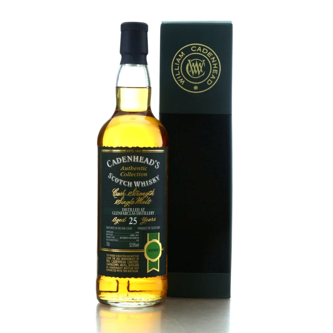 Glenfarclas 1990 Cadenhead's 25 Year Old