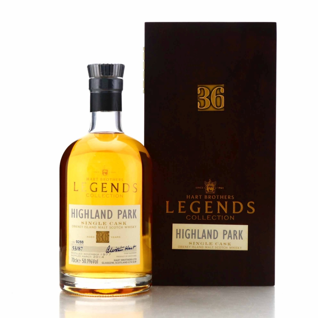 Highland Park 1977 Hart Brothers 36 Year Old Legends Collection