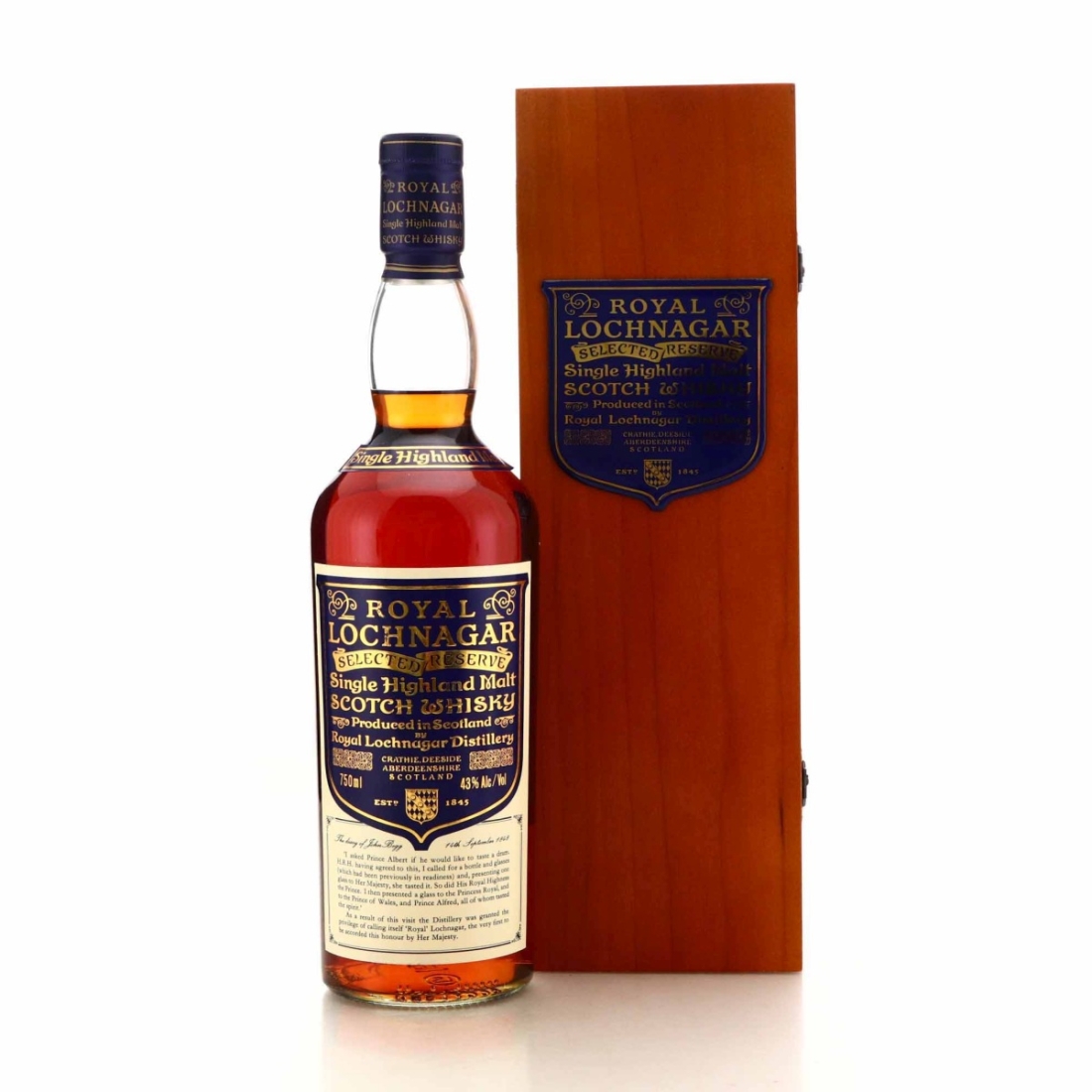 Royal Lochnagar Selected Reserve 75cl 1990s / US Import