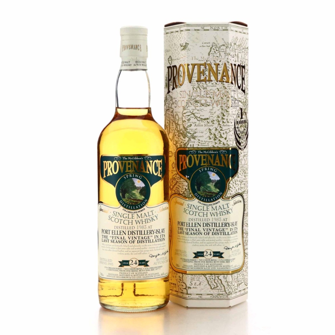 Port Ellen 1983 Douglas McGibbon 24 Year Old / Spring