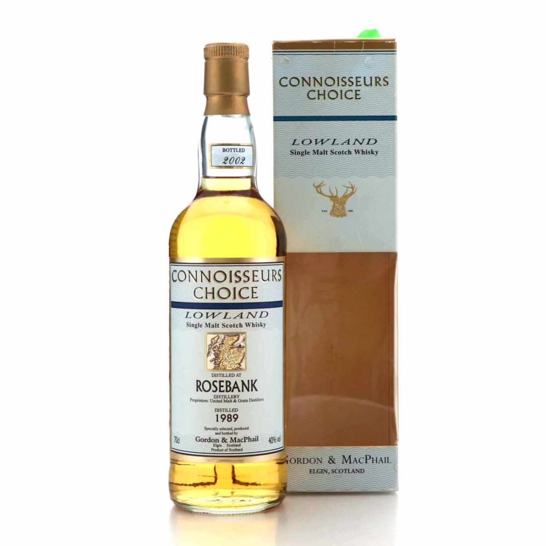 Rosebank 1989 Gordon and MacPhail bottled 2002