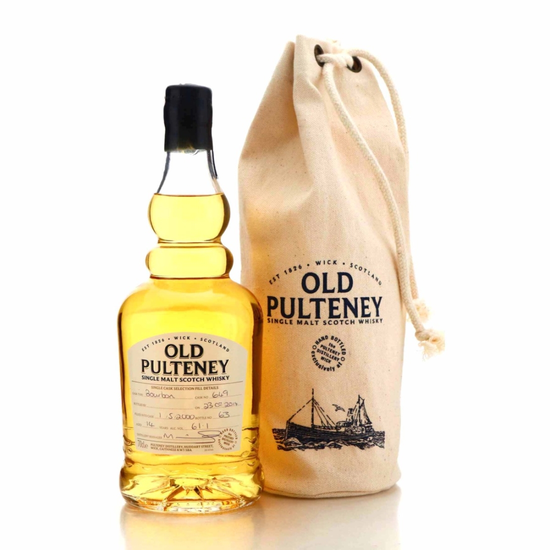 Old Pulteney 2000 Hand Filled 14 Year Old #649