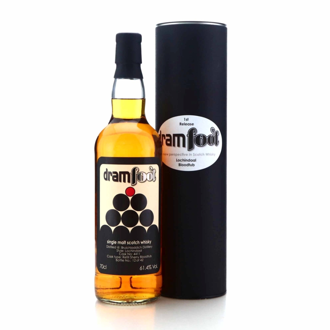 Bruichladdich 2010 Dramfool Sherry Bloodtub 5 Year Old