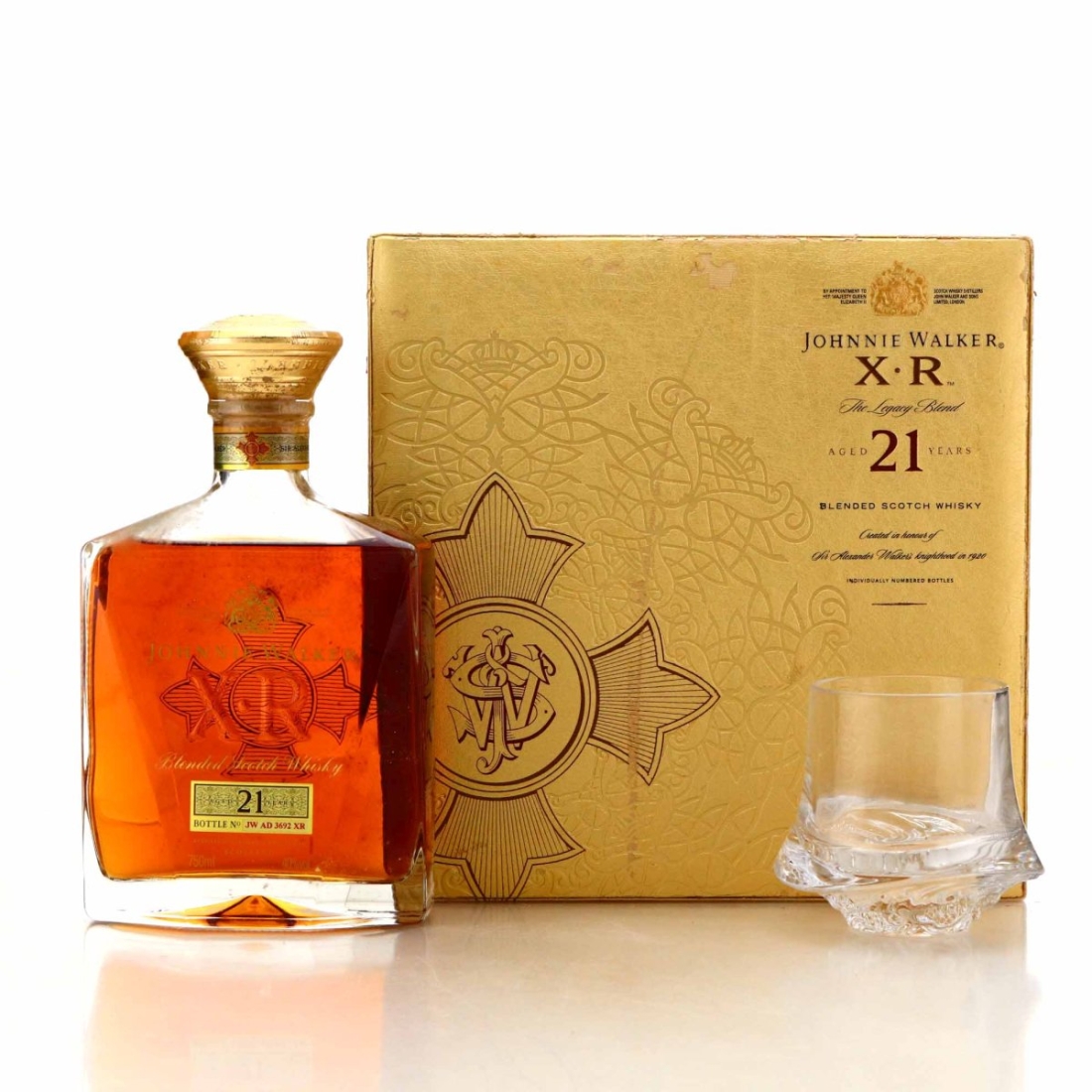 Johnnie Walker XR 21 Year Old Gift Pack 75cl