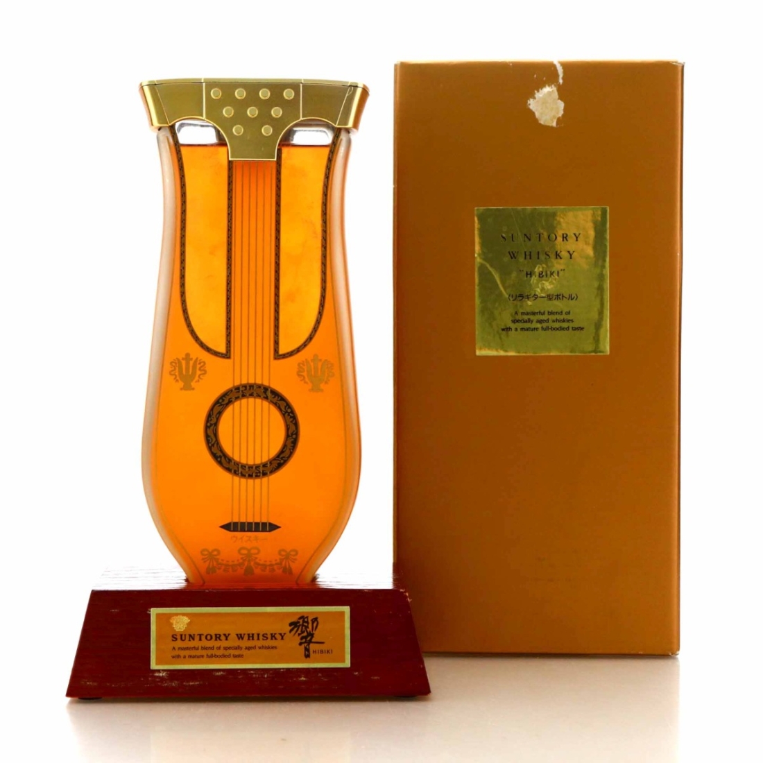 Suntory Hibiki Riragita Lyre Guitar Decanter 60cl