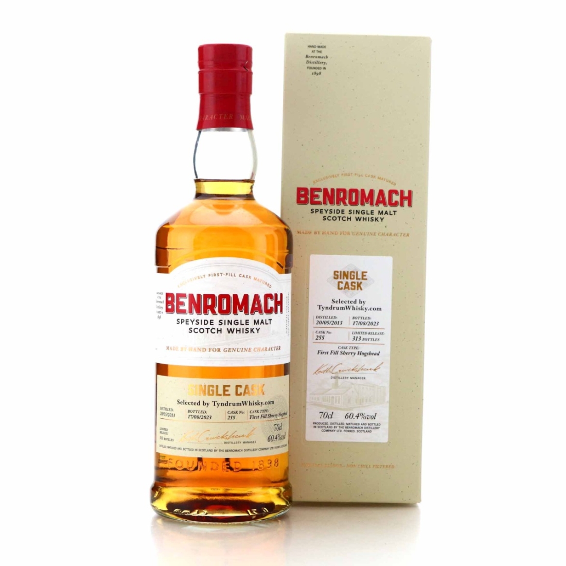 Benromach 2013 Single Sherry Cask #255 / Tyndrum