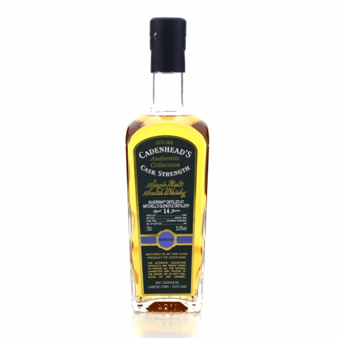 Kilkerran 2009 Cadenhead's 14 Year Old