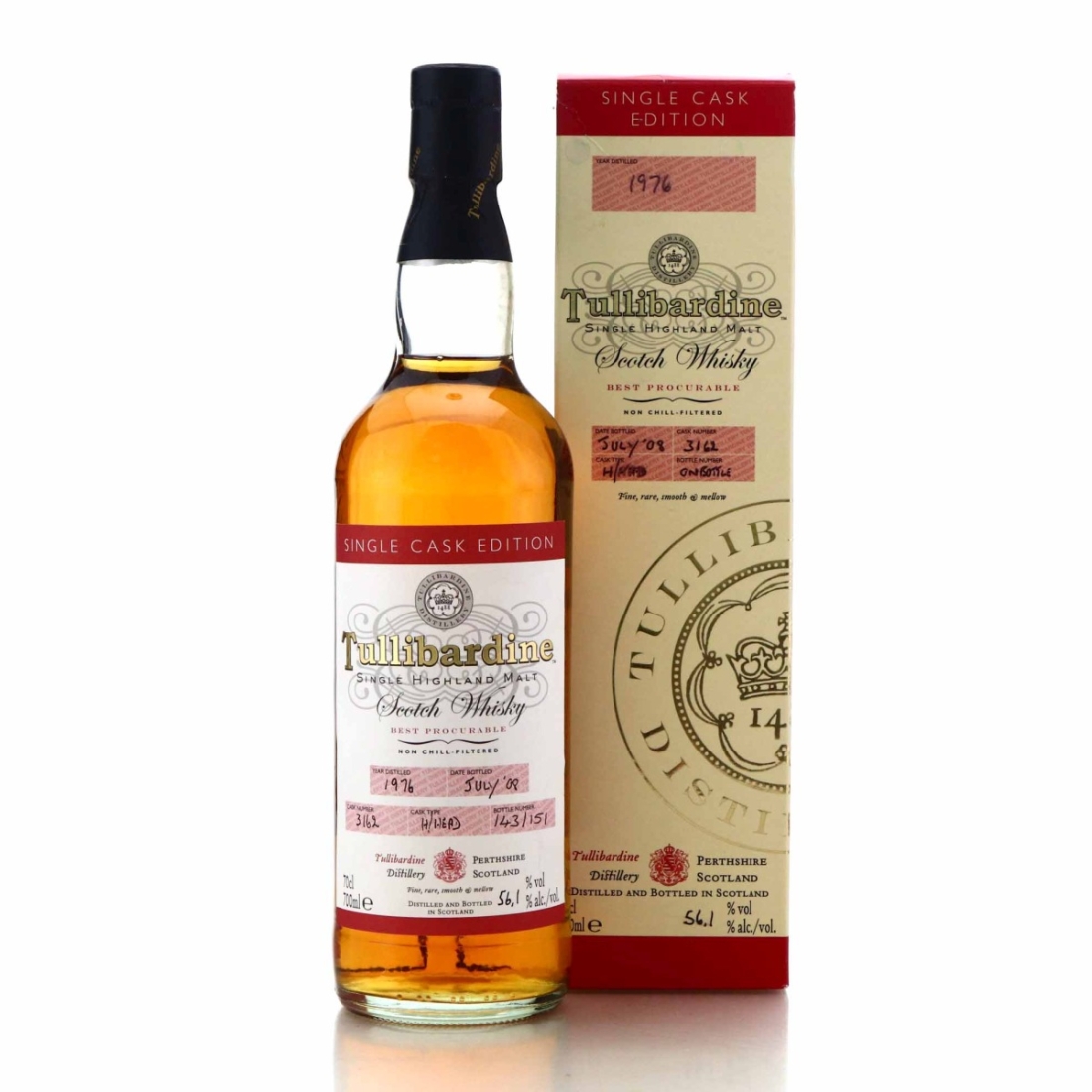 Tullibardine 1976 Single Cask #3162
