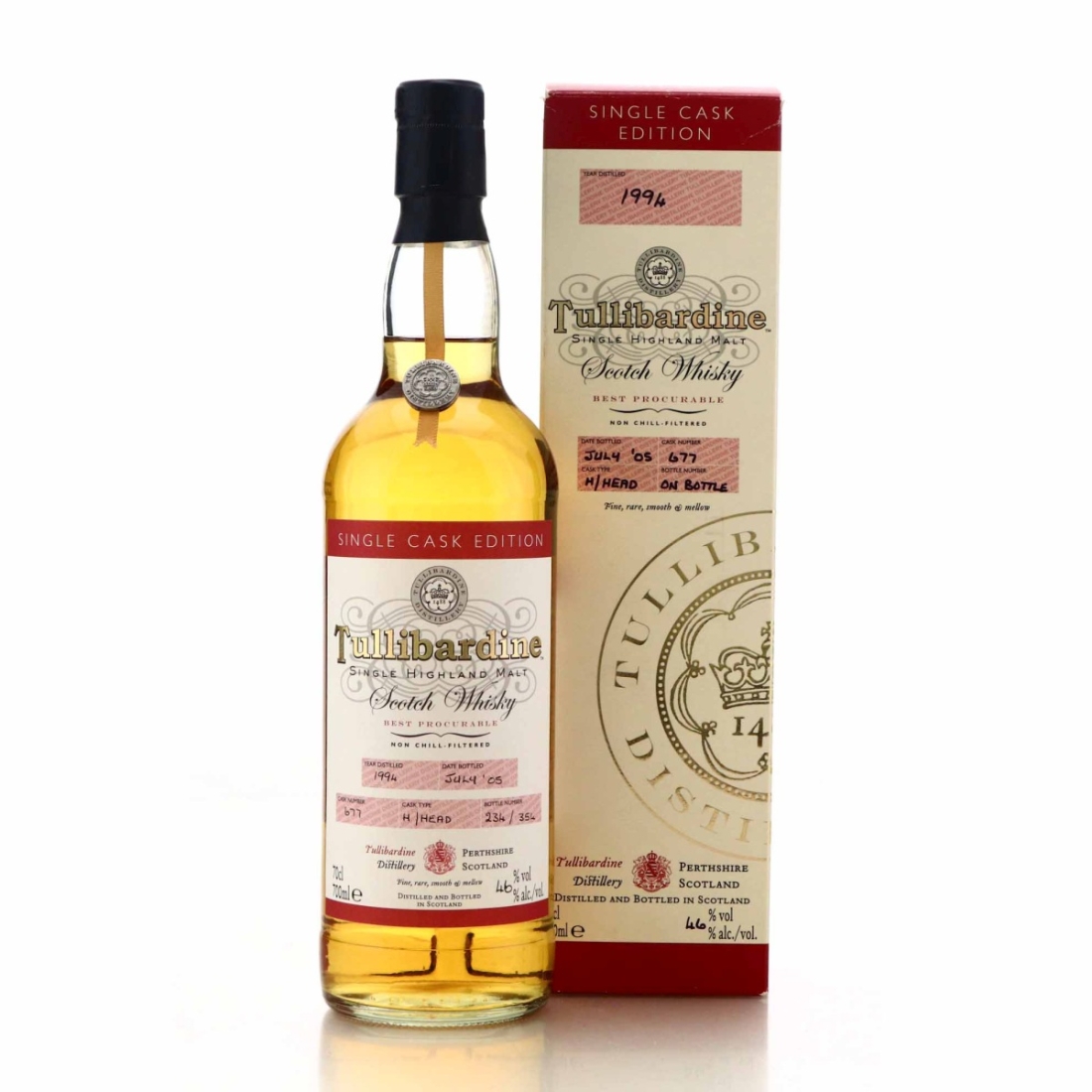 Tullibardine 1994 Single Cask #677