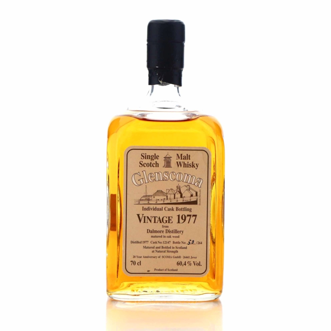 Dalmore 1977 Glenscoma 20 Year Old /  20th Anniversary