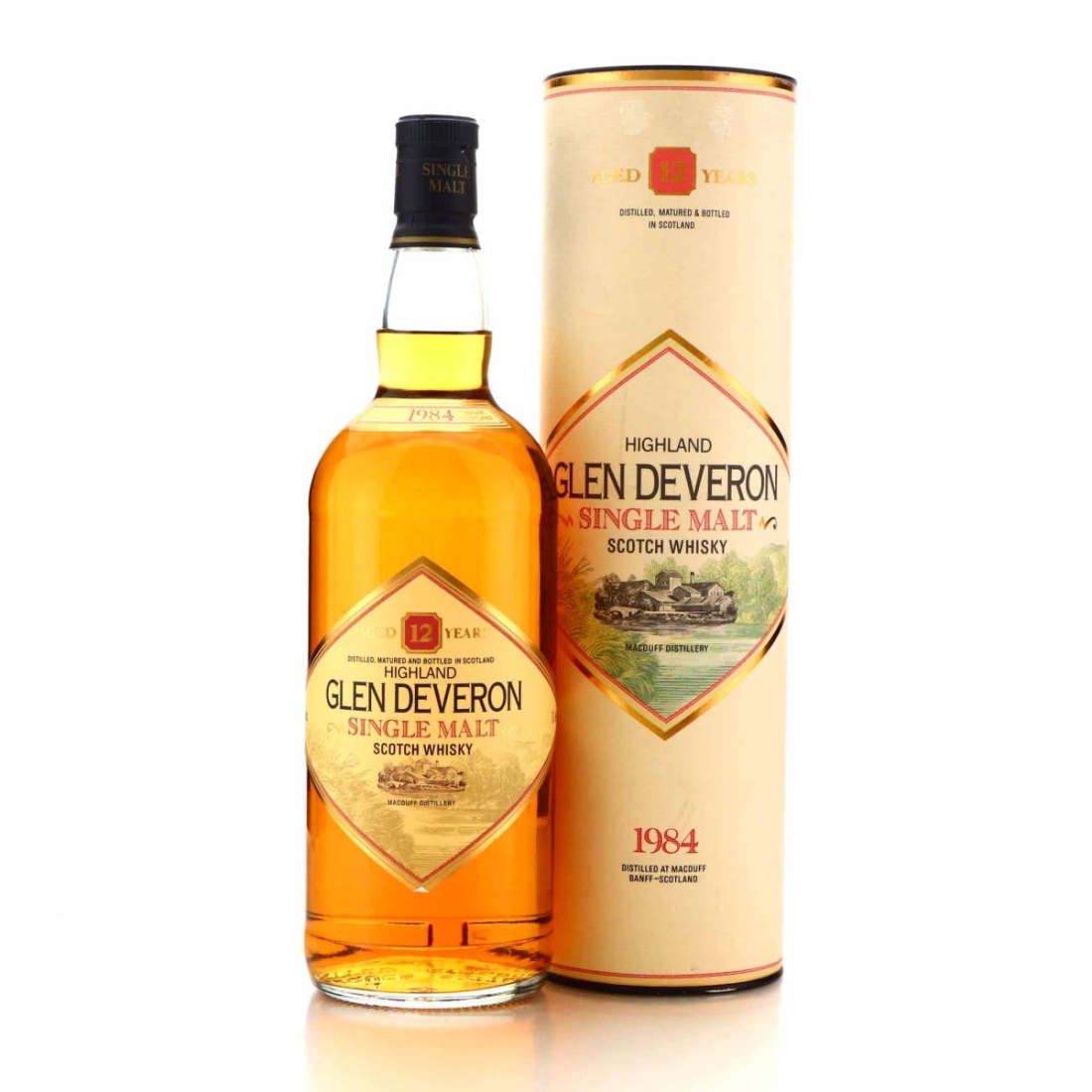 Glen Deveron 1984 12 Year Old 1 Litre