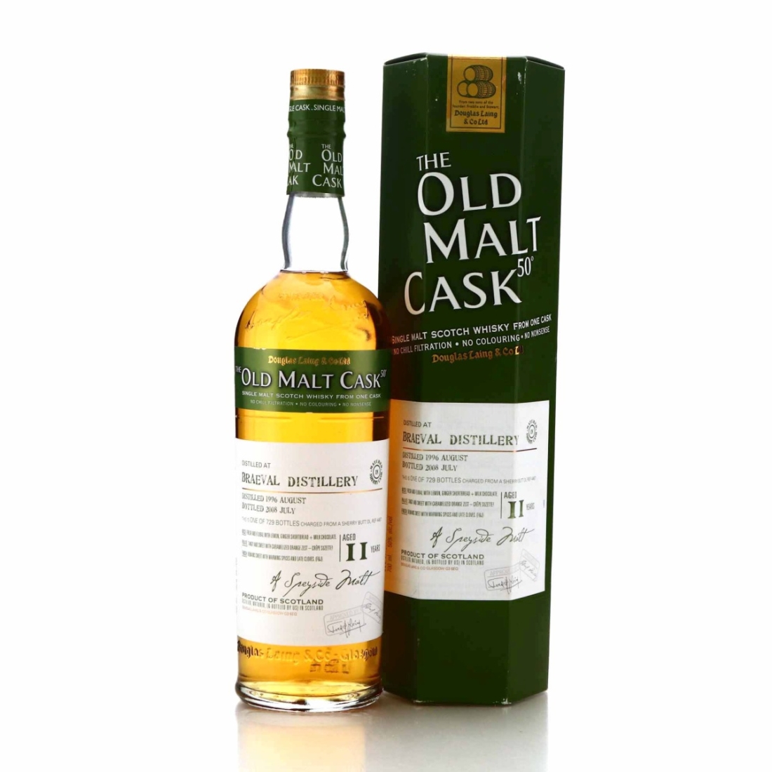Braeval 1996 Douglas Laing 11 Year Old Sherry Cask