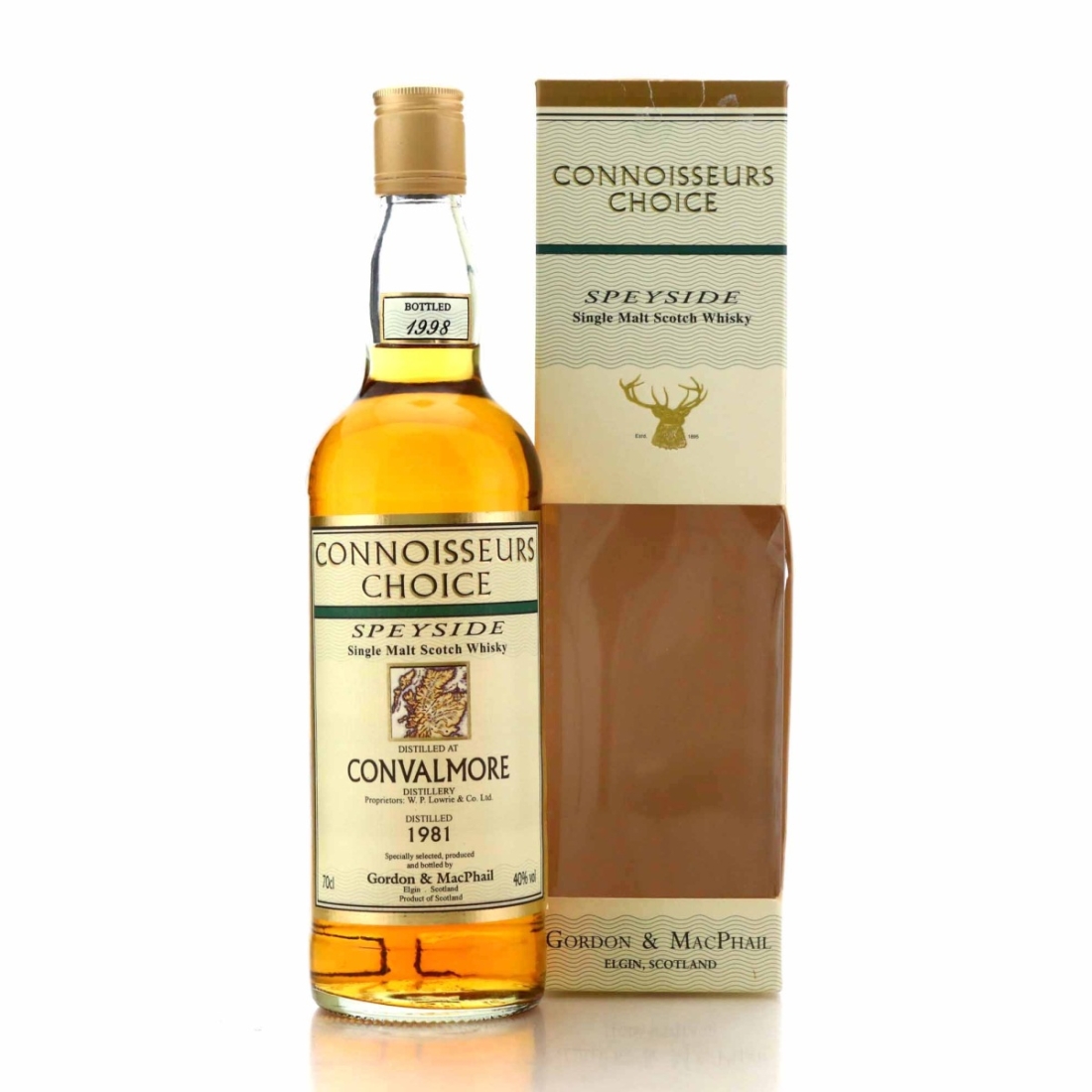 Convalmore 1981 Gordon and MacPhail bottled 1998
