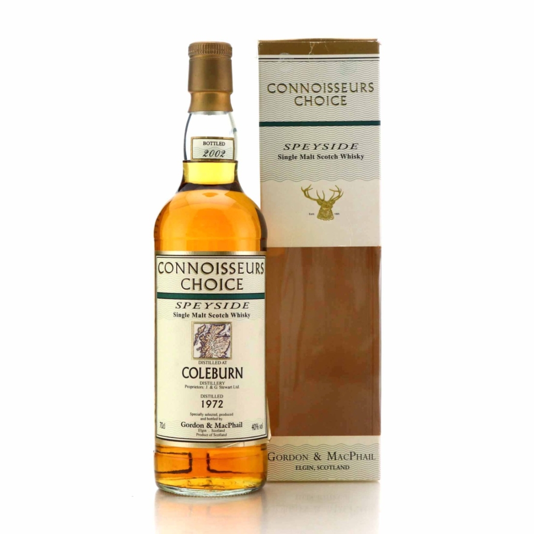 Coleburn 1972 Gordon and MacPhail bottled 2002