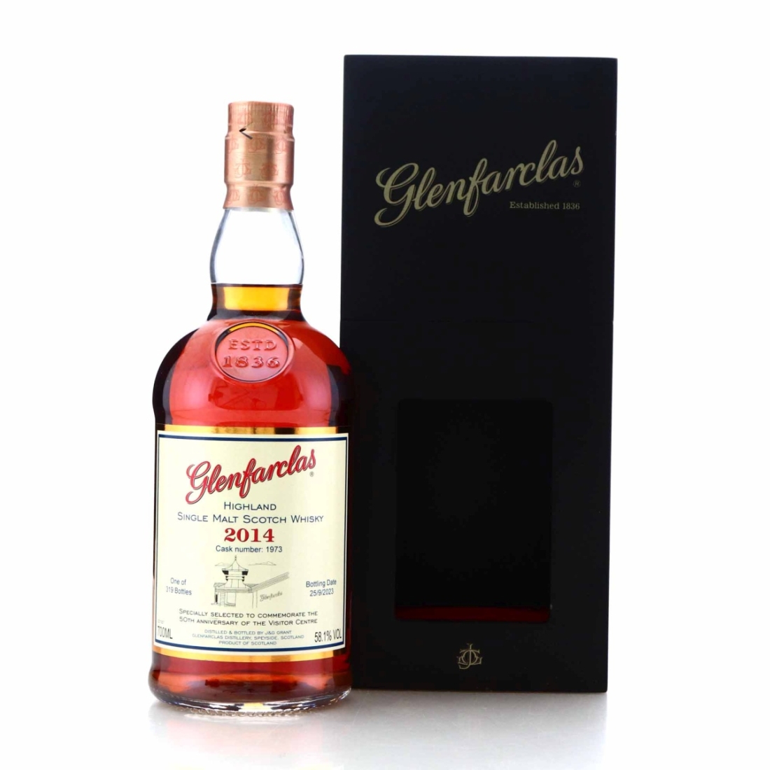 Glenfarclas 2014 Single Cask  #1973 / 50th Anniversary of the Visitor Centre