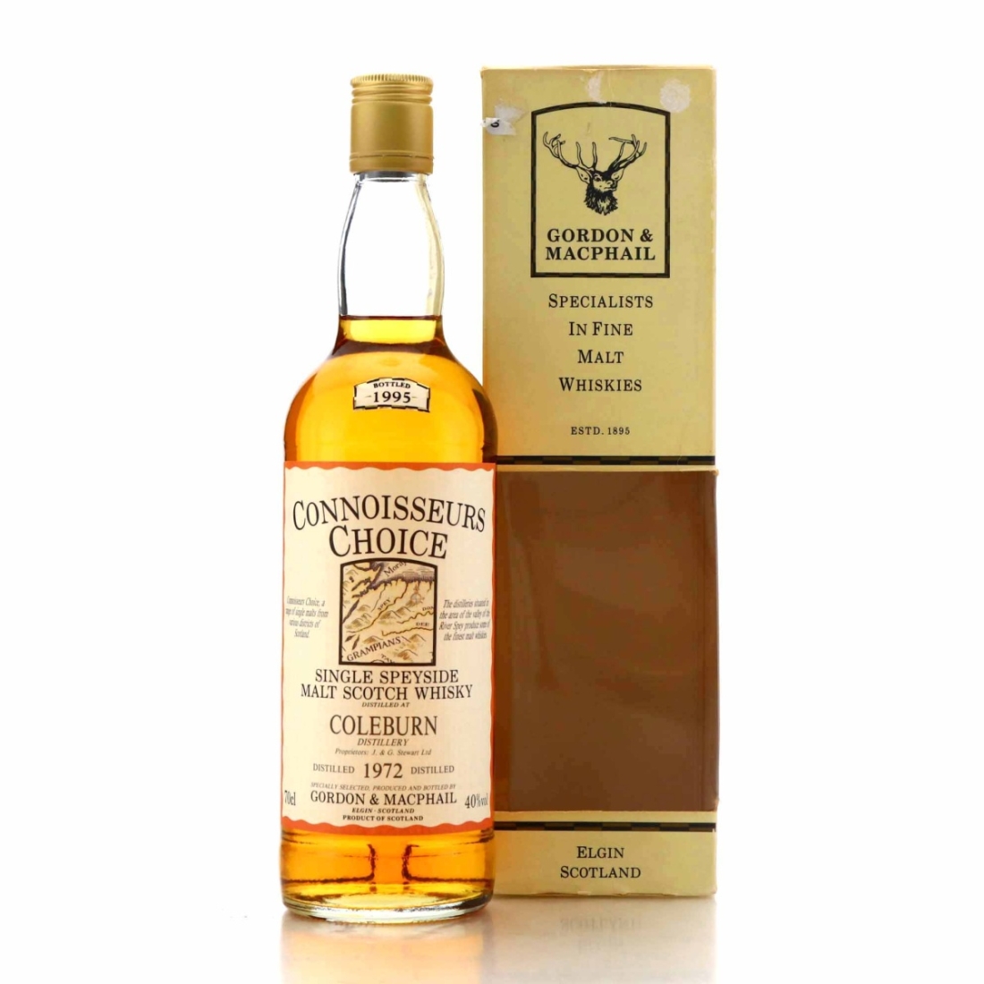 Coleburn 1972 Gordon and MacPhail bottled 1995