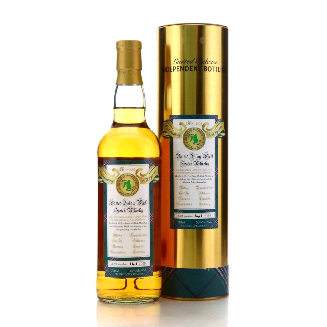 Glasgow Islay Association 150th Anniversary Blended Malt