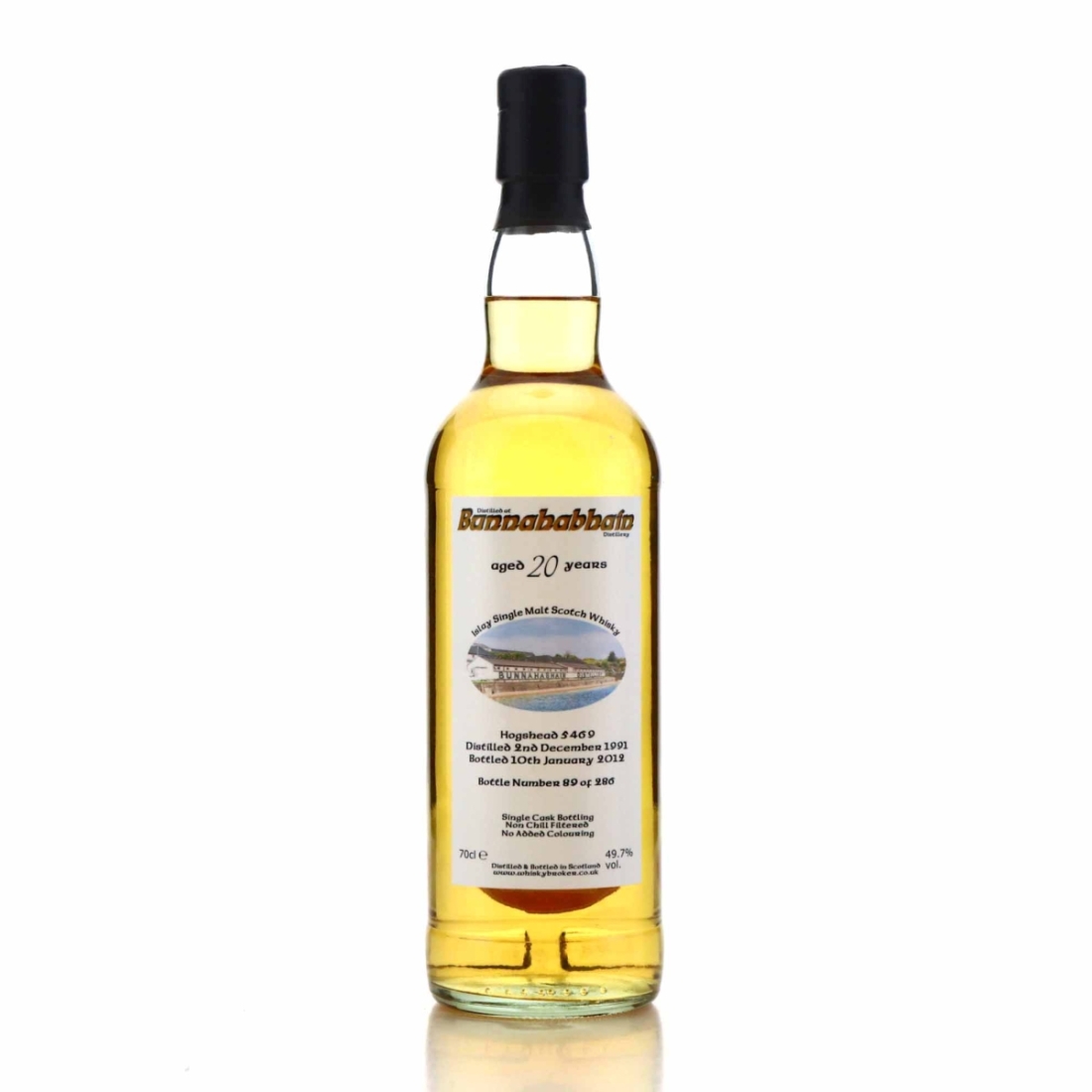 Bunnahabhain 1991 Whisky Broker 20 Year Old