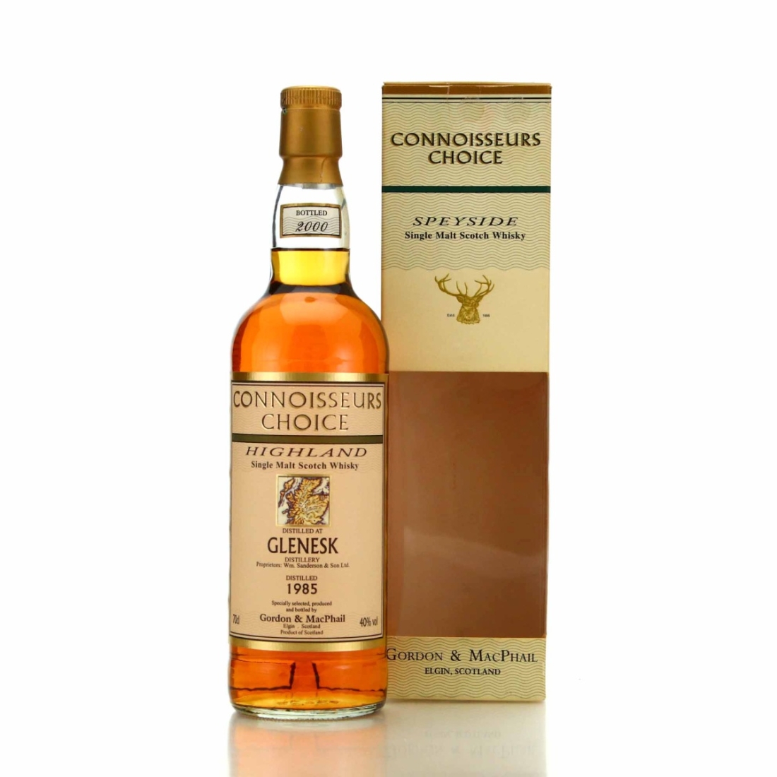 Glenesk 1985 Gordon and MacPhail bottled 2000