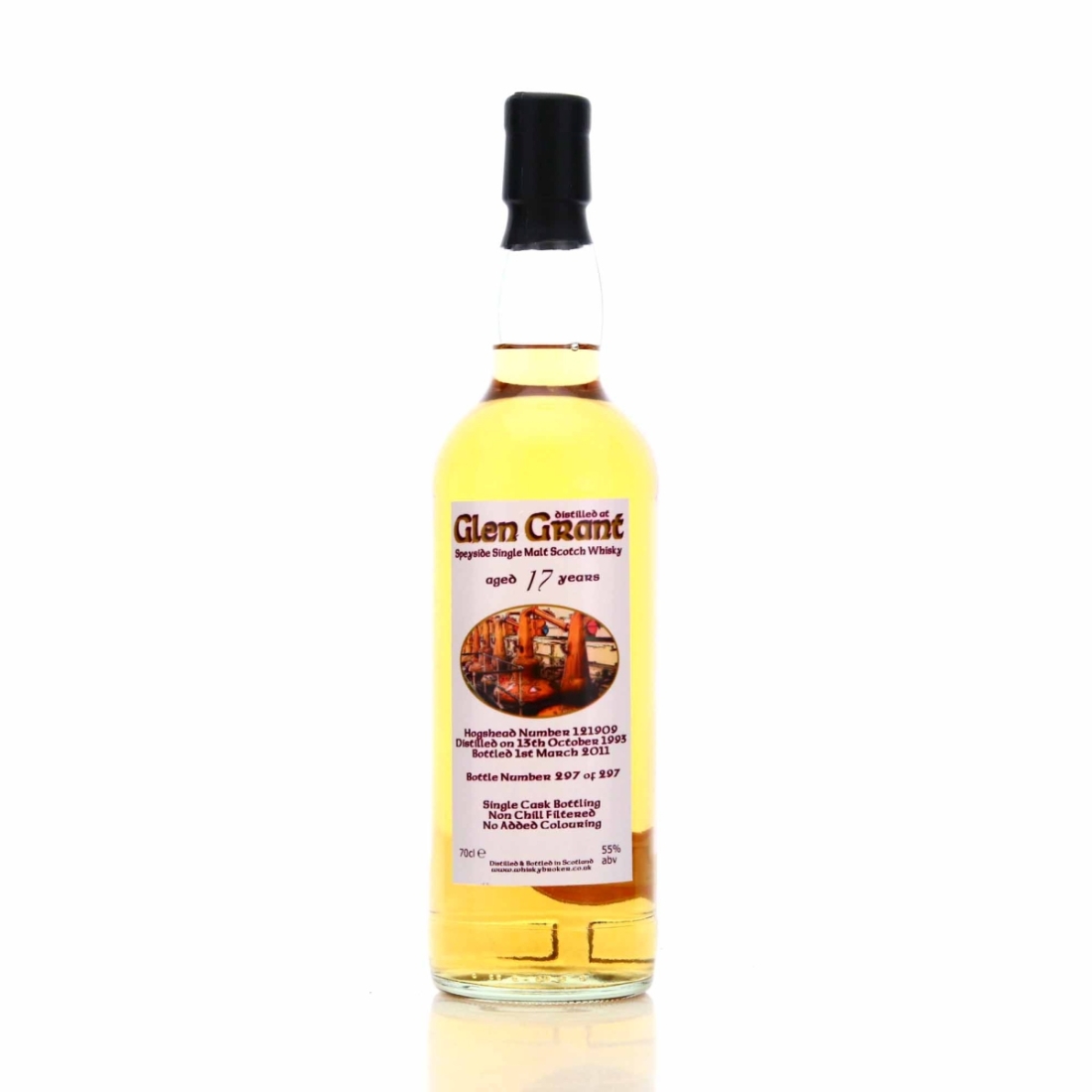 Glen Grant 1993 Whisky Broker 17 Year Old