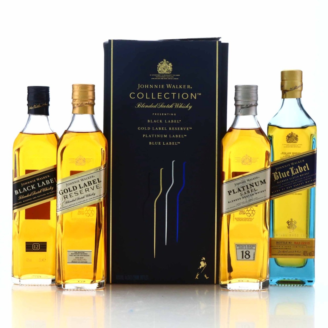 Johnnie Walker Collection 4 x 20cl