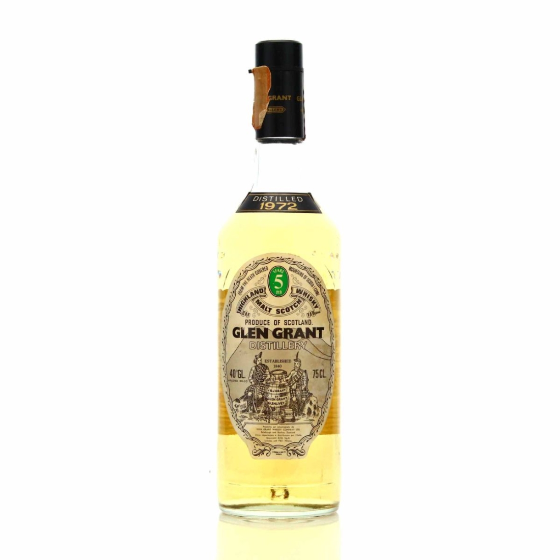 Glen Grant 1972 5 Year Old / Giovinetti Import