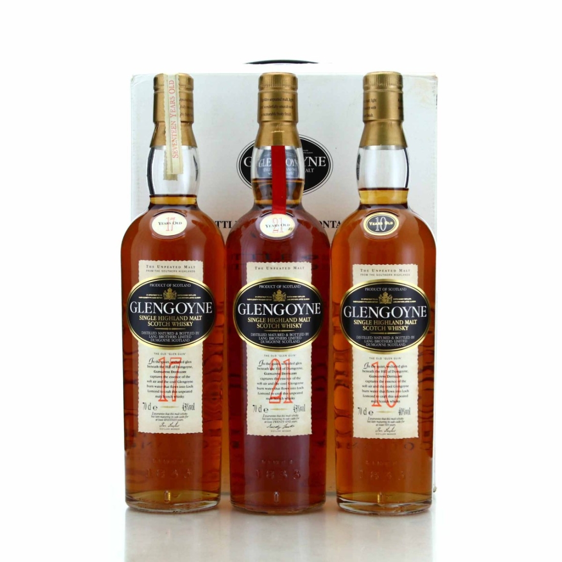 Glengoyne Millennium Selection 3 x 70cl