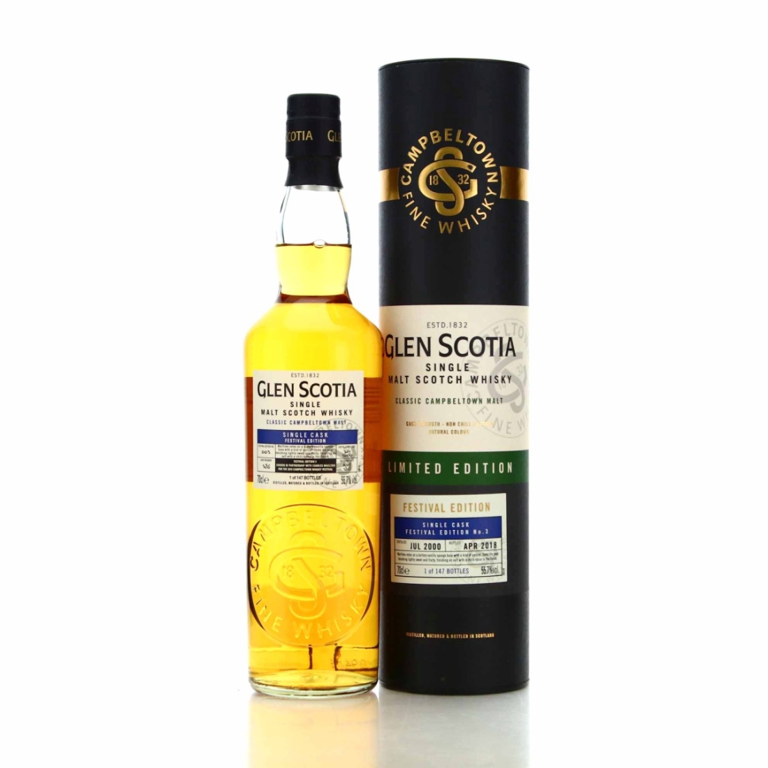 Glen Scotia 2000 Single Cask #386 / Festival Edition No.3