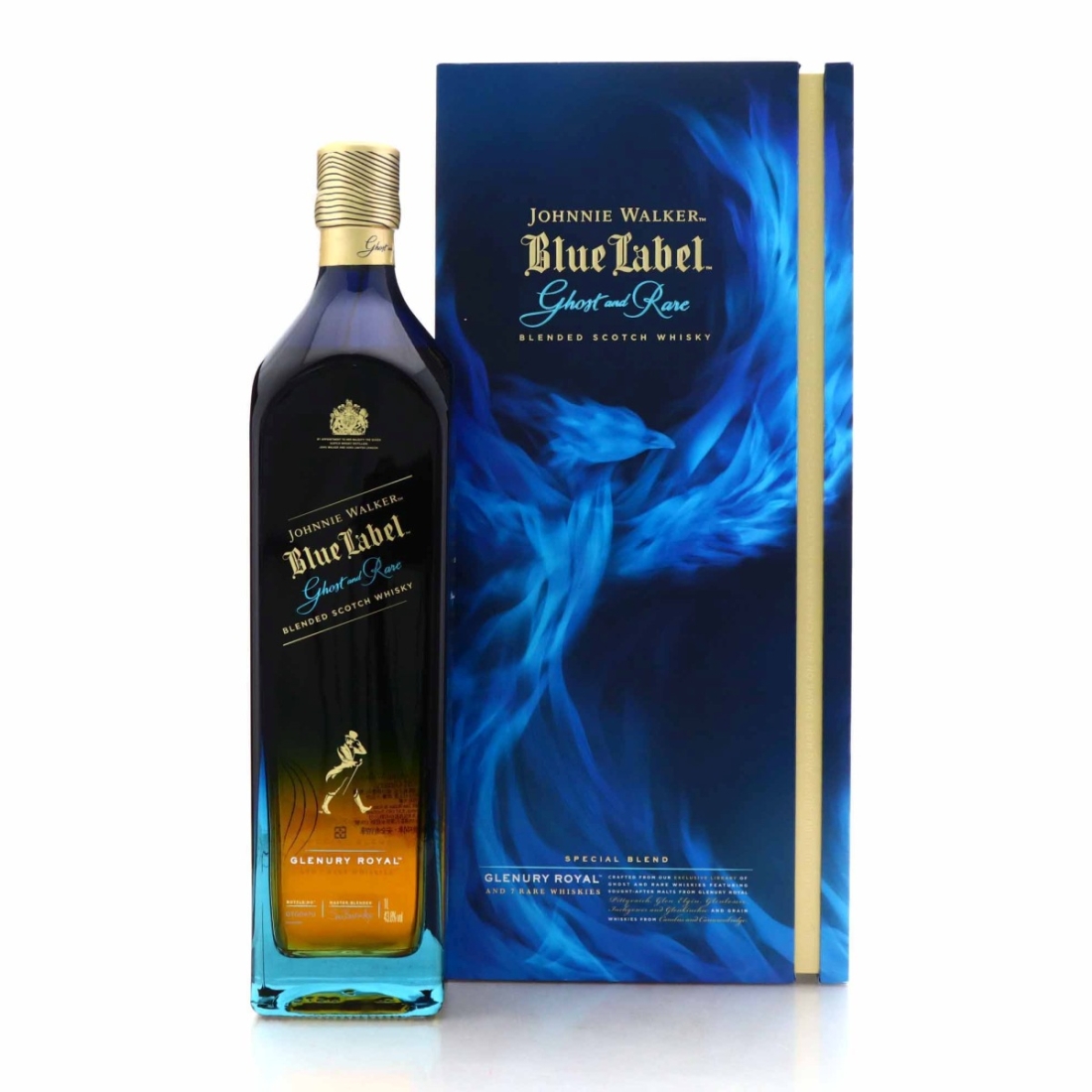 Johnnie Walker Blue Label Ghost and Rare 3rd Edition​ 1 Litre / Glenury Royal