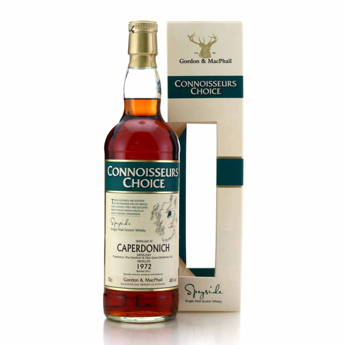 Caperdonich 1972 Gordon and MacPhail bottled 2011
