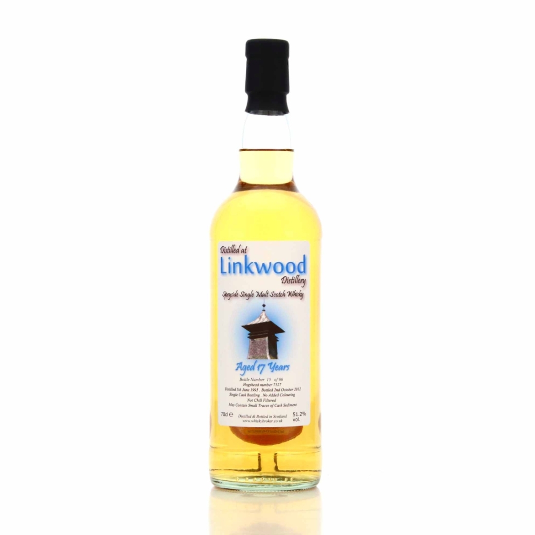 Linkwood 1995 Whisky Broker 17 Year Old