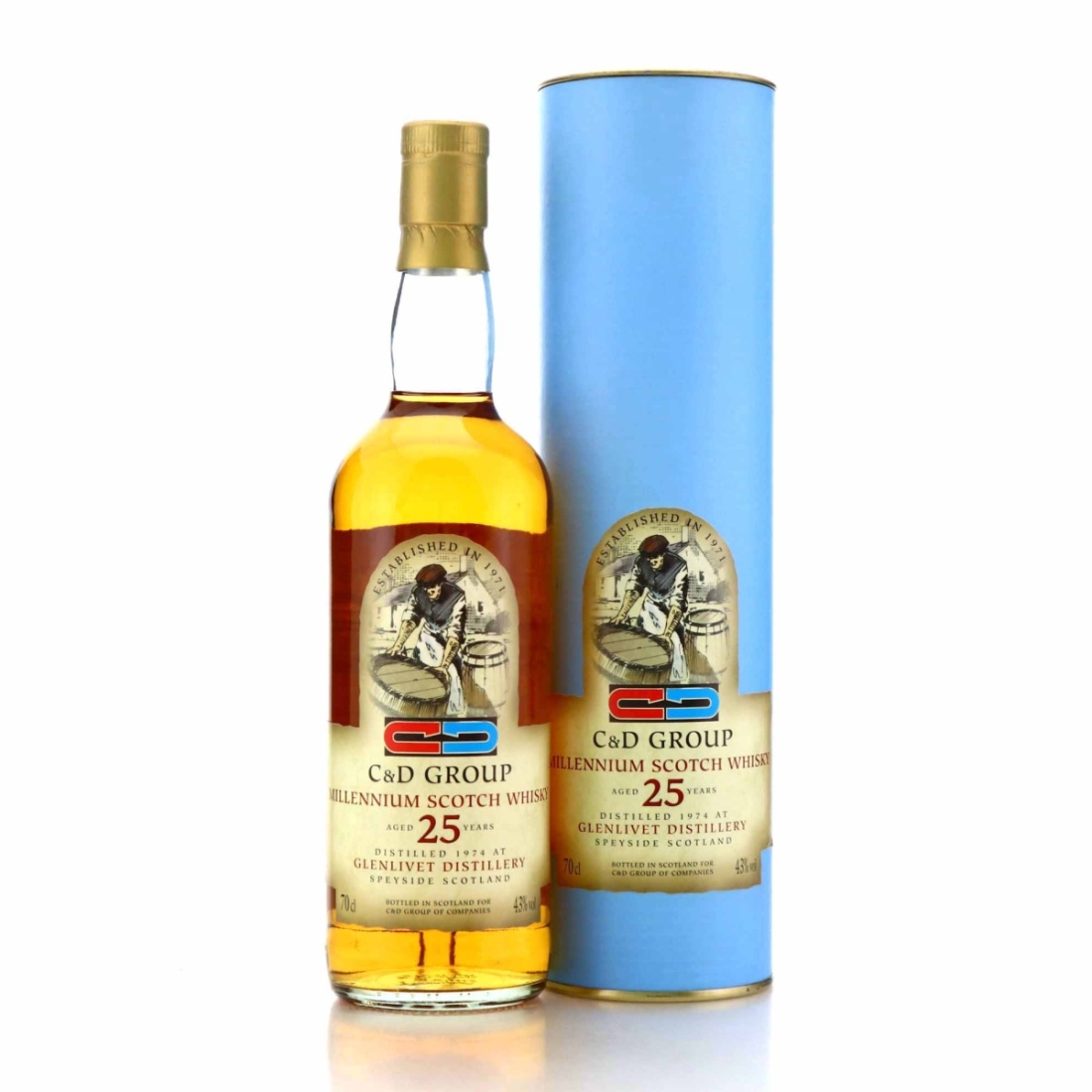 Glenlivet 1974 Millennium 25 Year Old / C&D Group