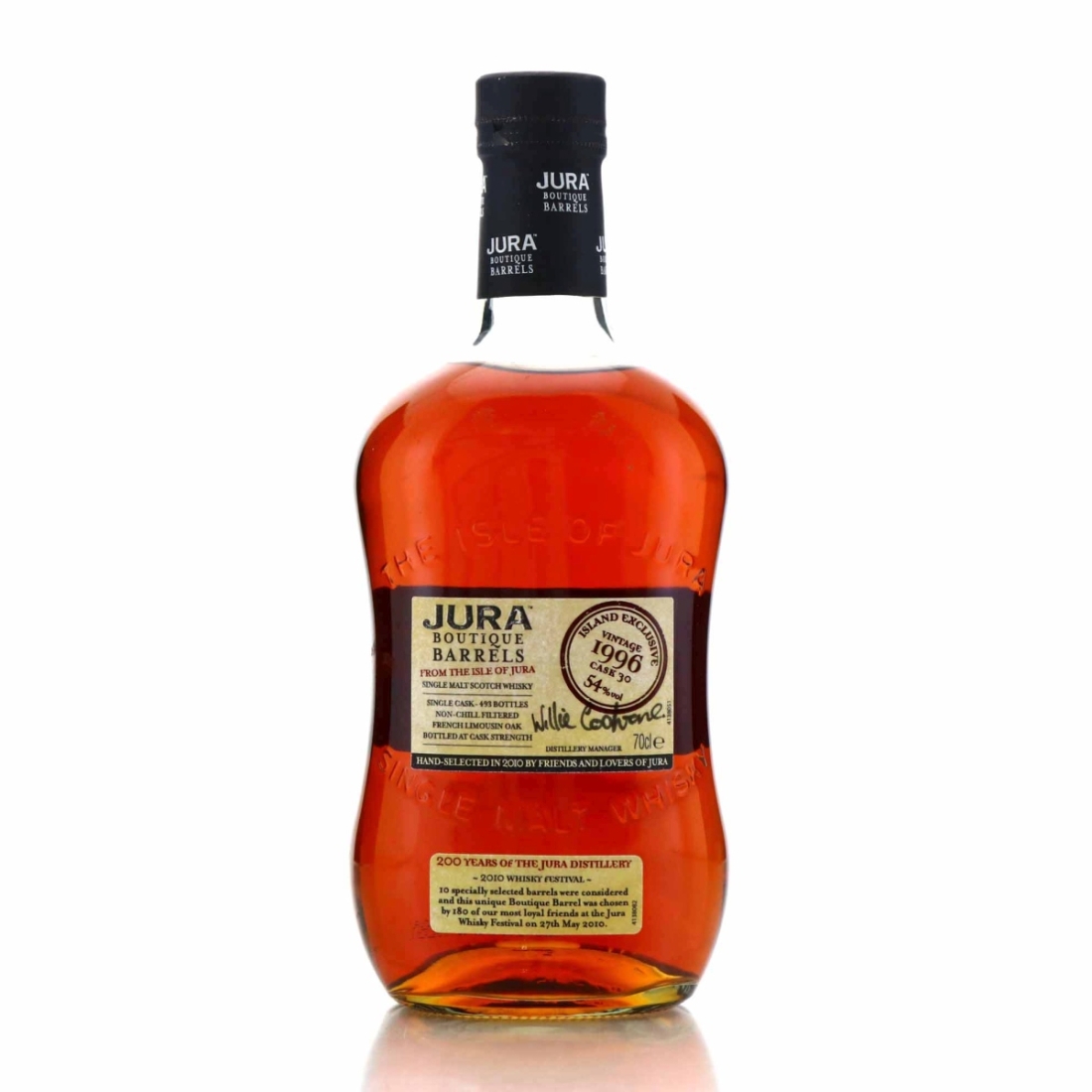 Jura 1996 Boutique Barrels Single Cask #30 / Festival 2010