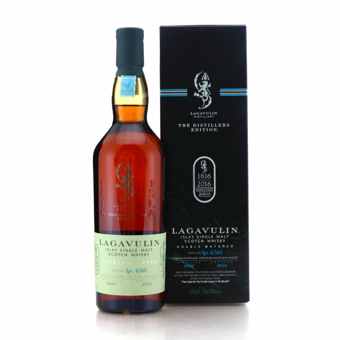 Image for Lagavulin 2000 Distillers Edition lgv.4/505 / Bicentenary
